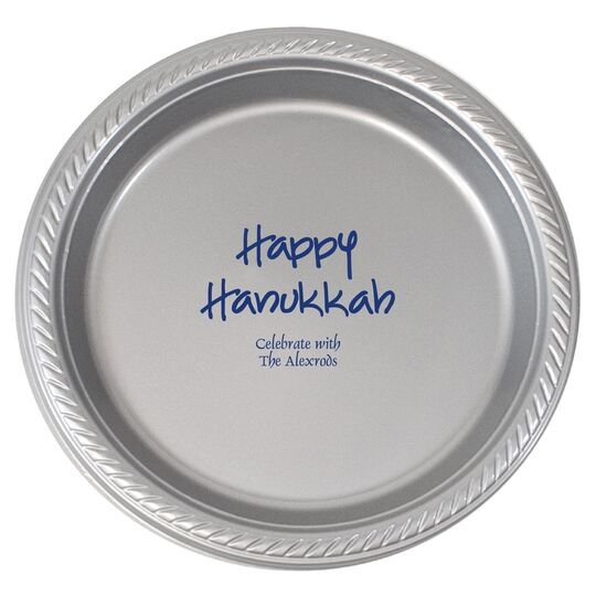 Studio Happy Hanukkah Plastic Plates